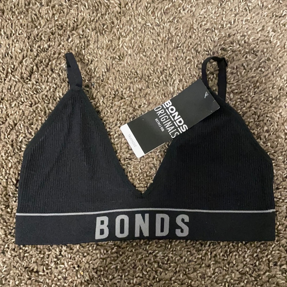 BONDS Ribbed Triangle Bra